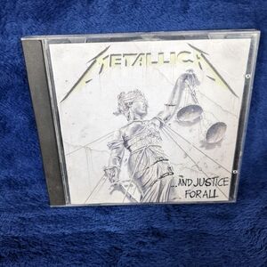 Vintage Metallica CD Album - ...And Justice for All
